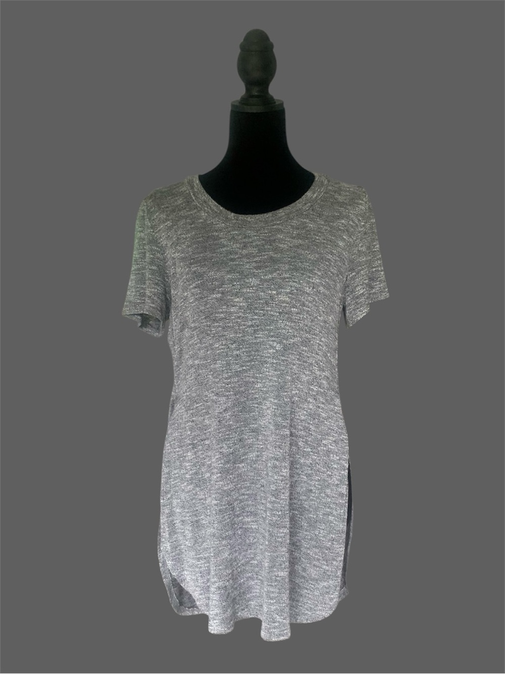 Bundle of 2 Mossimo High Side Slit Tunic Tee Shirts size small & medium - Picture 4 of 16